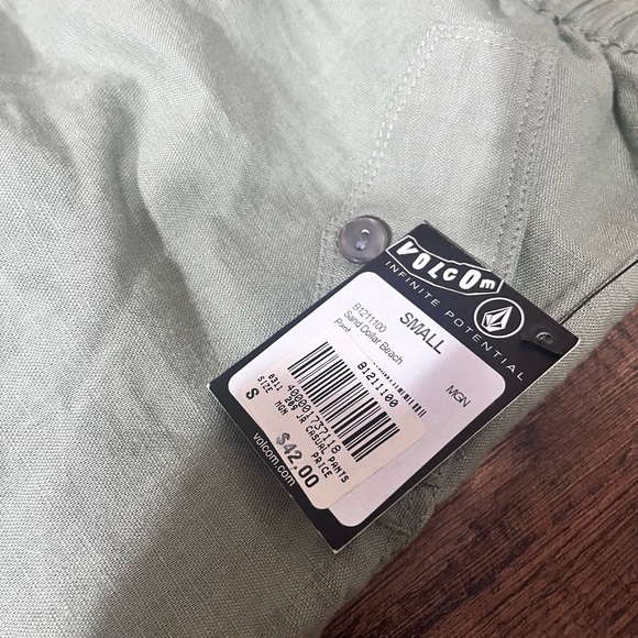 NWT Volcom Linen Pants sz S - Picture 5 of 9